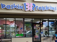 Baskin Robbins Window Painting